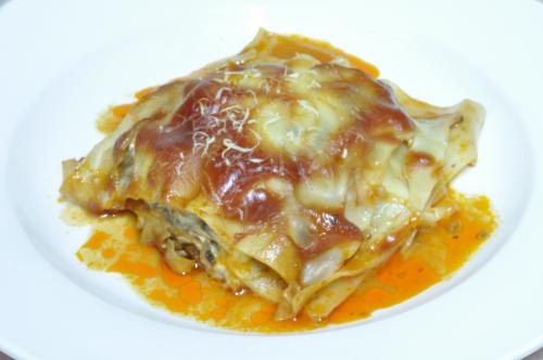 Jednoduché lasagne se žampiony – Snadné recept z Česko kuchyně, hotový za 30 - 45 minut